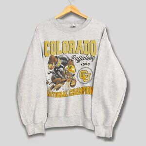 Vintage 90s University of Colorado Buffaloes Football Shirt, CU Buffaloes Shirt
